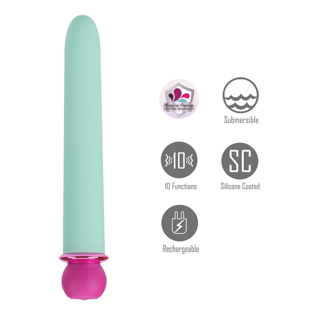 Maia RORI Teal 15.2 cm USB Rechargeable XL Bullet