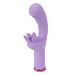 Maia MYLA 15.9 cm USB Rechargeable Butterfly Vibrator - LAVENDER