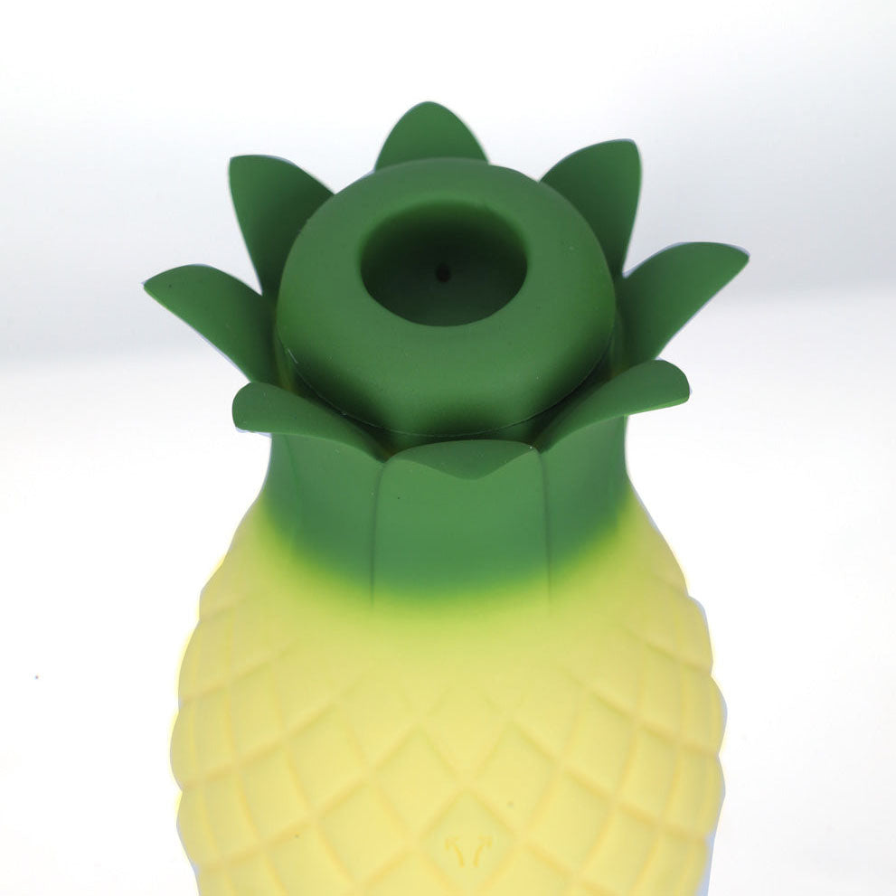 Maia ALOHA - Yellow/Green USB Rechargeable Vibrating & Sucking Stimulator