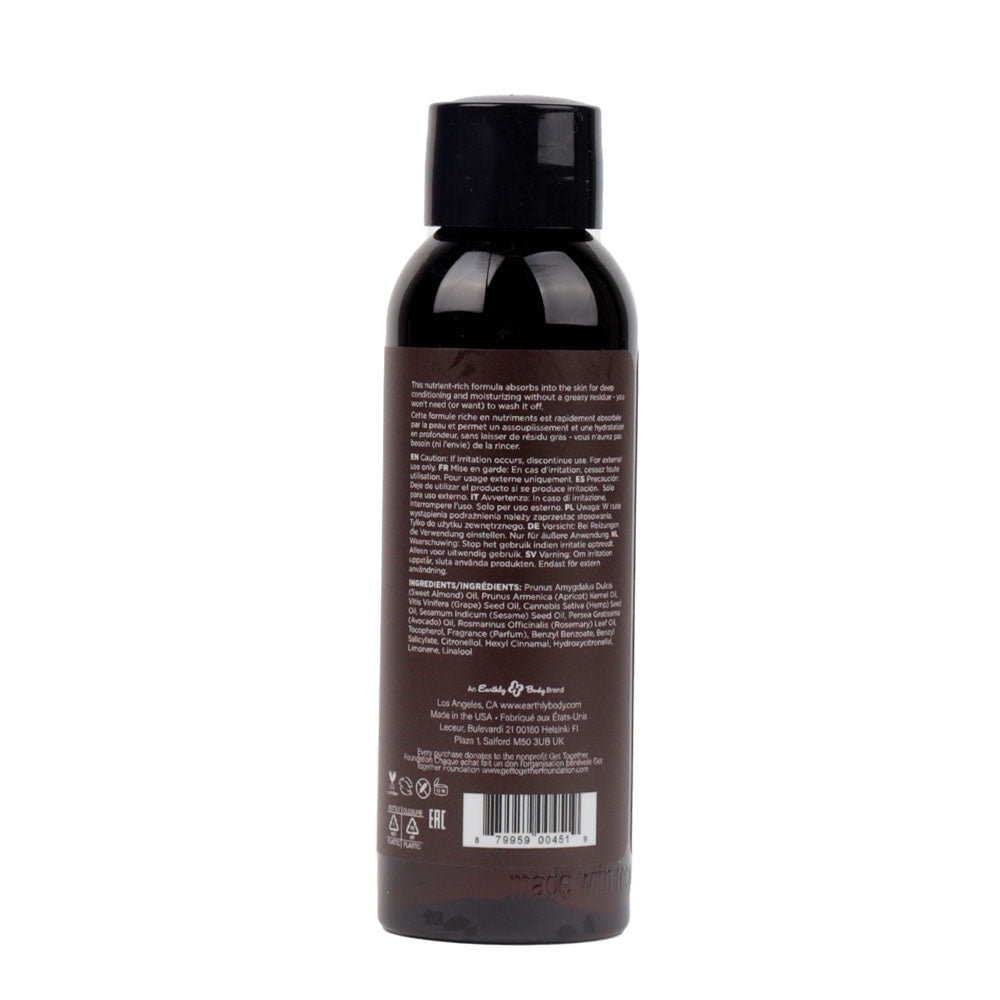 Hemp Seed Massage & Body Oil Guavalava - Guava & Blackberry 60ml
