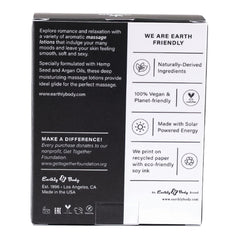 Hemp Seed Edible Massage A Trois - Edible Massage Lotion Kit - 3 Bottle Set