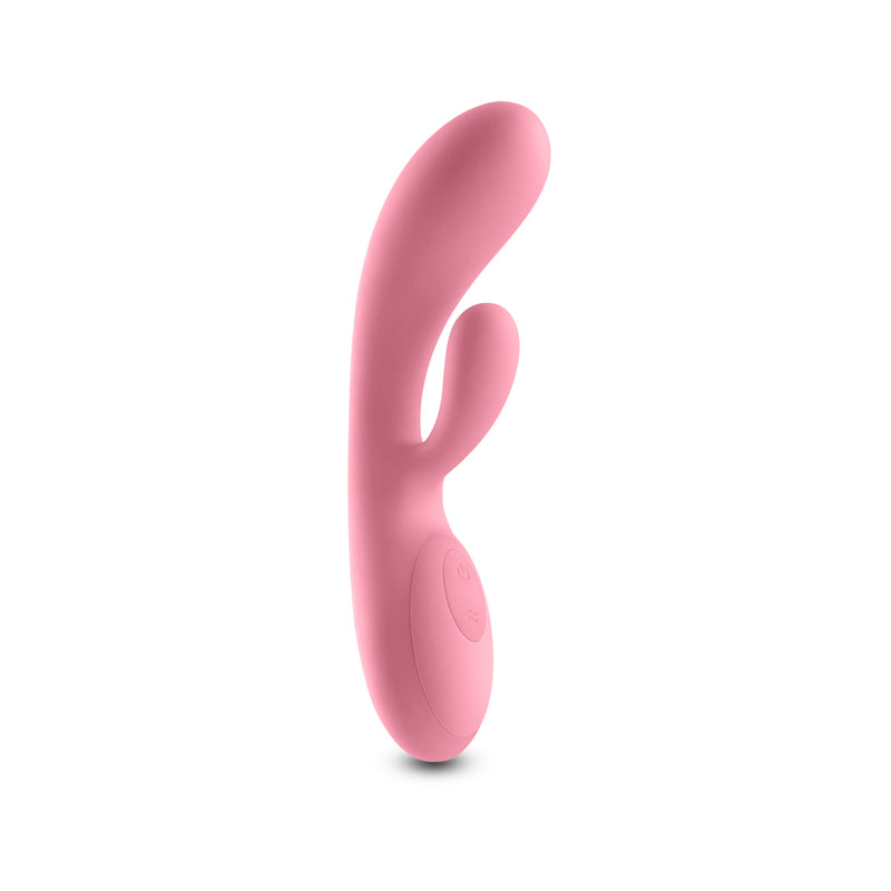 Lust-n-Dreams - Samba - Coral -  19.4 cm USB Rechargeable Rabbit Vibrator