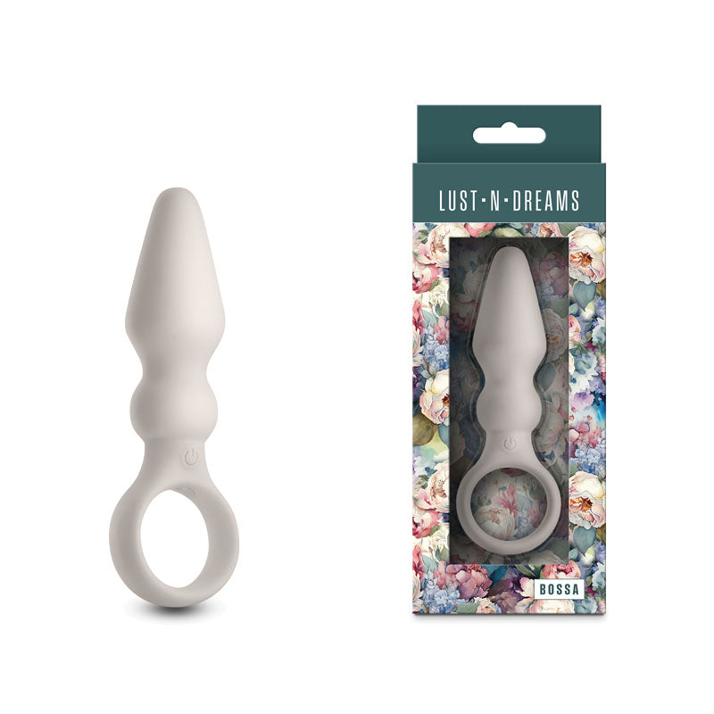 Lust-n-Dreams - Bossa - Fog -  12.5 cm USB Rechargeable Vibrating Butt Plug