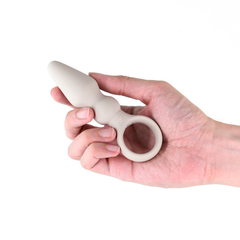 Lust-n-Dreams - Bossa - Fog -  12.5 cm USB Rechargeable Vibrating Butt Plug