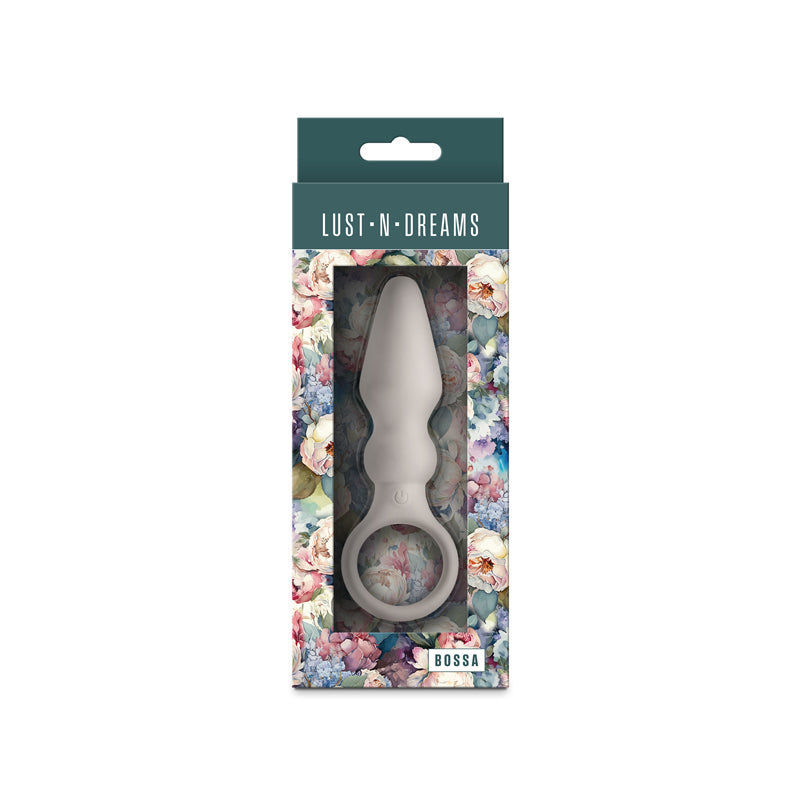 Lust-n-Dreams - Bossa - Fog -  12.5 cm USB Rechargeable Vibrating Butt Plug
