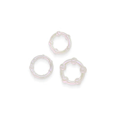 Fantasia - Intensity Rings - Pearl - Pearlescent Beaded Cock Rings - Set of 3 Sizes