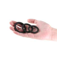 Renegade 3pc Slim Rings -  -  Cock Rings - Set of 3 Sizes