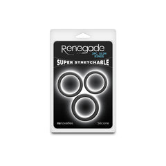 Renegade 3pc Slim Rings -  -  Cock Rings - Set of 3 Sizes