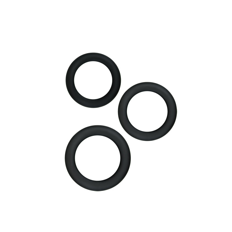 Renegade Diversity Rings 3 Pack Black