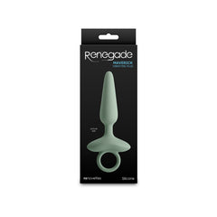 Renegade Maverick - Sage -  15 cm USB Rechargeable Vibrating Butt Plug