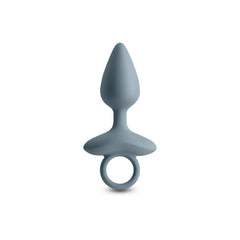 Renegade Orion - Grey - Grey 13 cm USB Rechargeable Vibrating Butt Plug