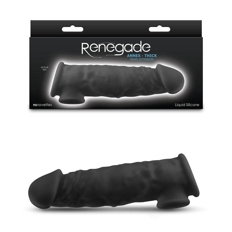 Renegade Annex - Thick -  -  18.6 cm Penis Extender Sleeve