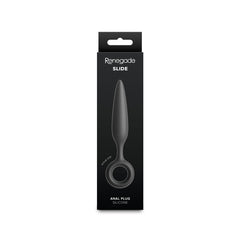 Renegade Slide - Black - Black 12.7 cm Anal Plug