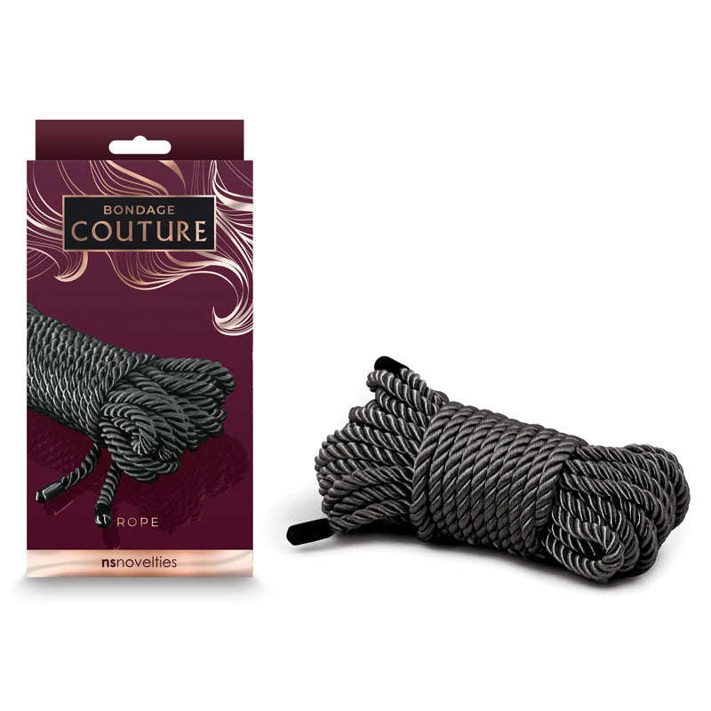 Bondage Couture Rope - 7.6m Black