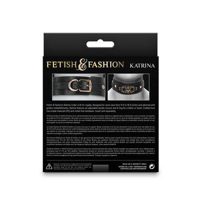 Fetish & Fashion Katrina Collar - Black