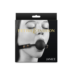 Fetish & Fashion Janice - Ball Gag Black