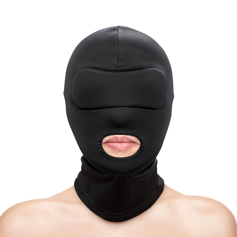 Fetish & Fantasy Mouth Only Hood - Black