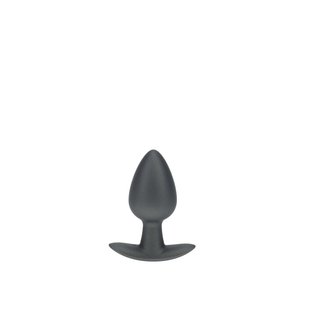 OUCH! Gun Metal Grey 7.9 cm Medium Butt Plug