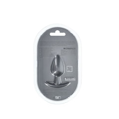 OUCH! Gun Metal Grey 7.9 cm Medium Butt Plug