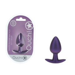 OUCH! Metallic  7.9 cm Medium Butt Plug