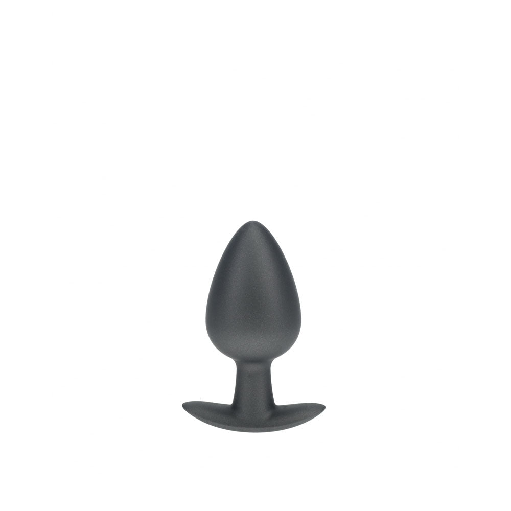 OUCH! Gun Metal Grey 8.9 cm Large Butt Plug