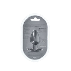 OUCH! Gun Metal Grey 8.9 cm Large Butt Plug
