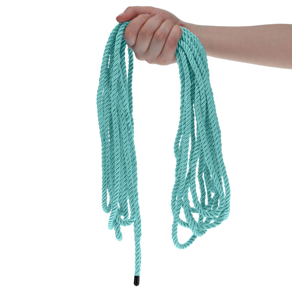 OUCH! Nylon Bondage Rope - 10 metres BLUE