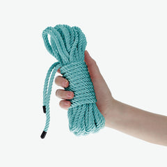 OUCH! Nylon Bondage Rope - 10 metres BLUE