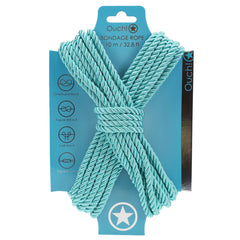 OUCH! Nylon Bondage Rope - 10 metres BLUE