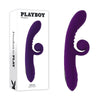 Playboy CURLICUE G-Spot Rabbit Vibrator - Purple