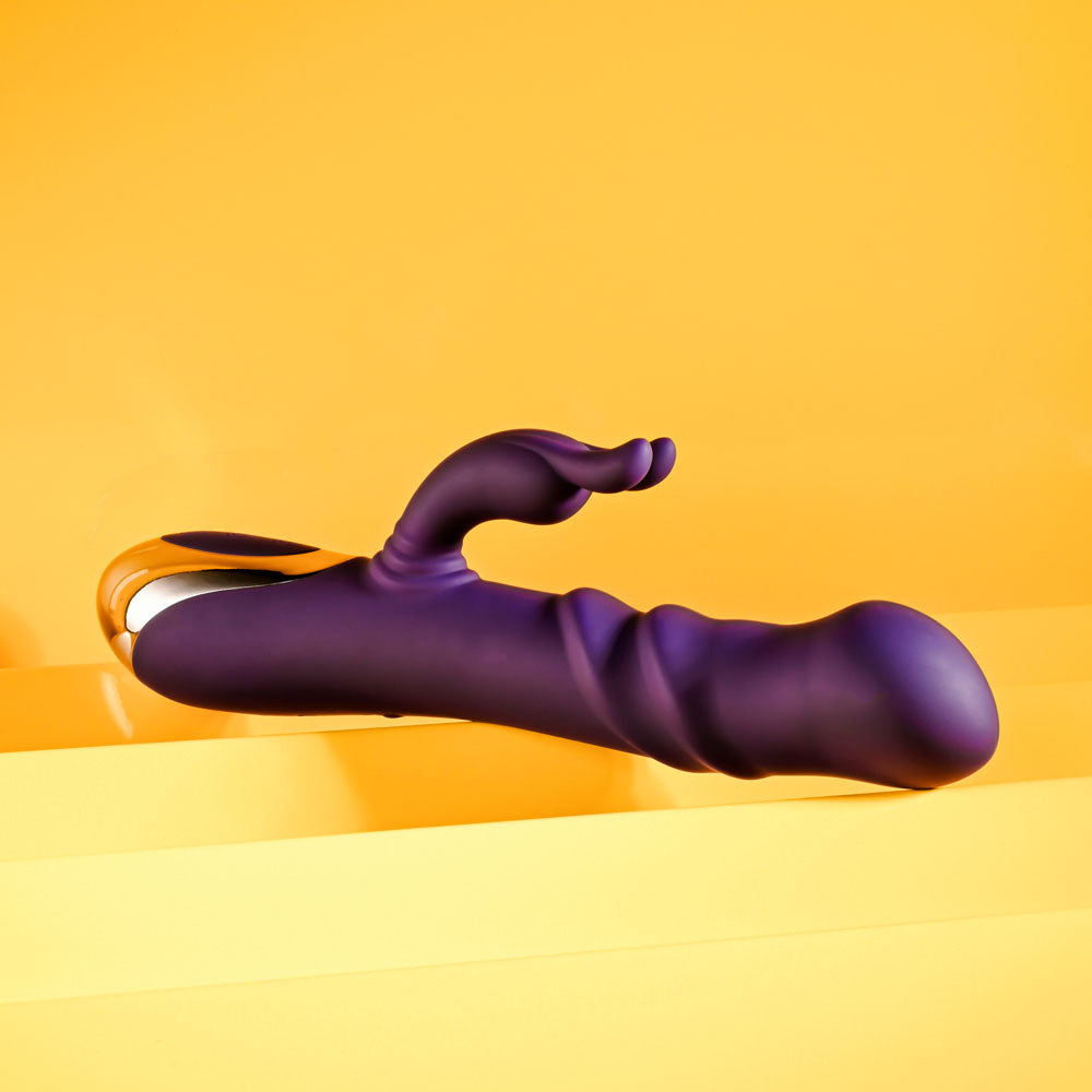 Playboy Pleasure BUNNY PUNCH -  24.4 cm USB Rechargeable Twirling Rabbit Vibrator