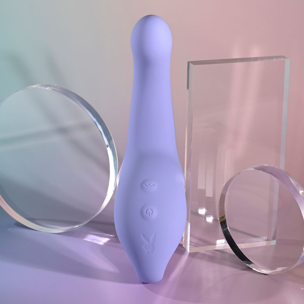 Playboy Pleasure NICE TO MEET YOU -  19.5 cm USB Rechargeable Vibrator