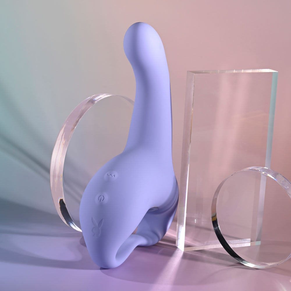 Playboy Pleasure NICE TO MEET YOU -  19.5 cm USB Rechargeable Vibrator