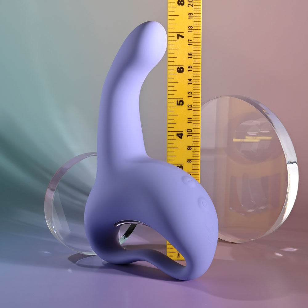 Playboy Pleasure NICE TO MEET YOU -  19.5 cm USB Rechargeable Vibrator