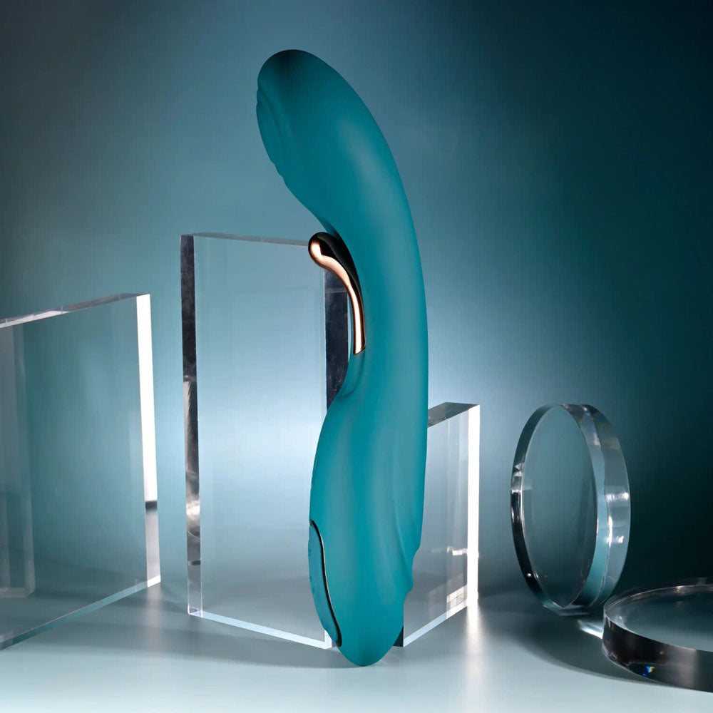 Playboy Pleasure AURELIE -  22.7 cm USB Rechargeable Vibrator with Internal Flicker