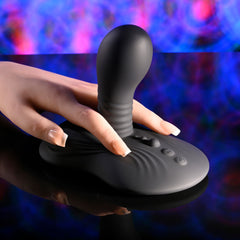 Playboy Pleasure SITTIN & SPINNIN -  USB Rechargeable Spinning Vibrator & Grinder Pad with Remote