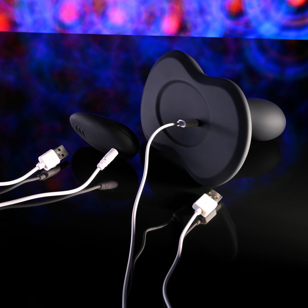 Playboy Pleasure SITTIN & SPINNIN -  USB Rechargeable Spinning Vibrator & Grinder Pad with Remote