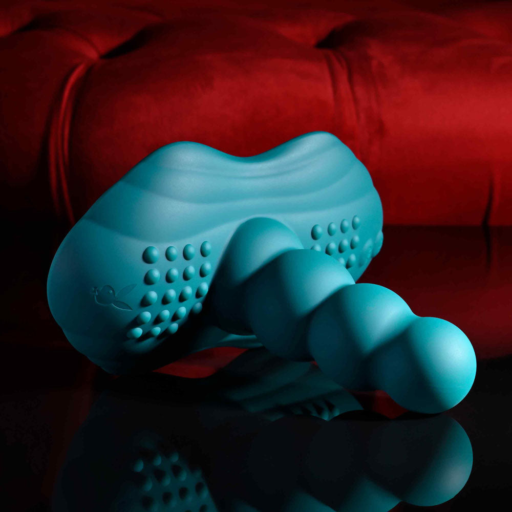 Playboy Pleasure HAVE A SEAT -  USB Rechargeable Rideable Vibrator and Grinder Pad with Remote