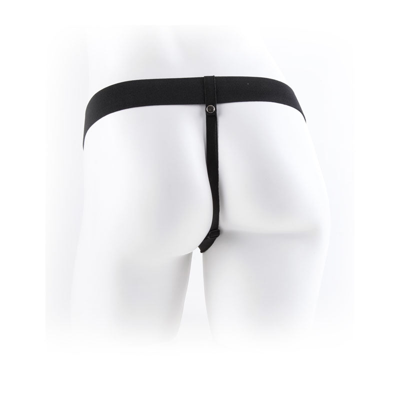 Fetish Fantasy Series 7'' Hollow Strap-On With Balls - 17.8 cm