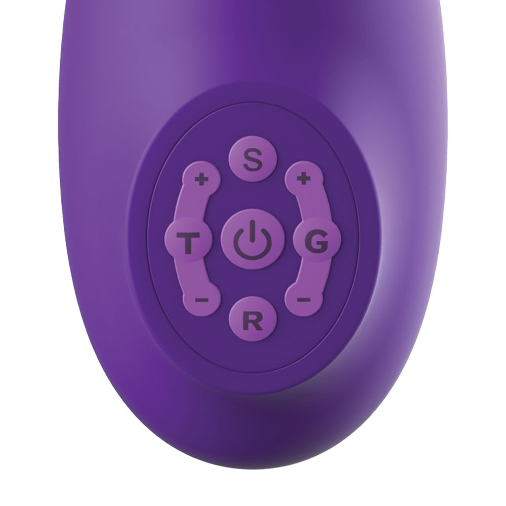 Ultimate Pleasure Pro Plus Sucking Licking & Flicking Vibrator - Purple