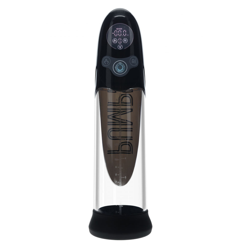 PUMPED Aqua-Pro Automatic &  AI-Enabled Submersible Penis Pump - Black