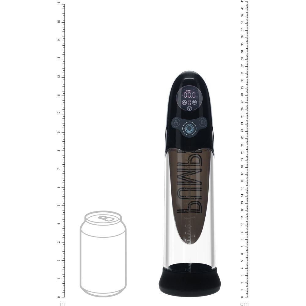 PUMPED Aqua-Pro Automatic &  AI-Enabled Submersible Penis Pump - Black