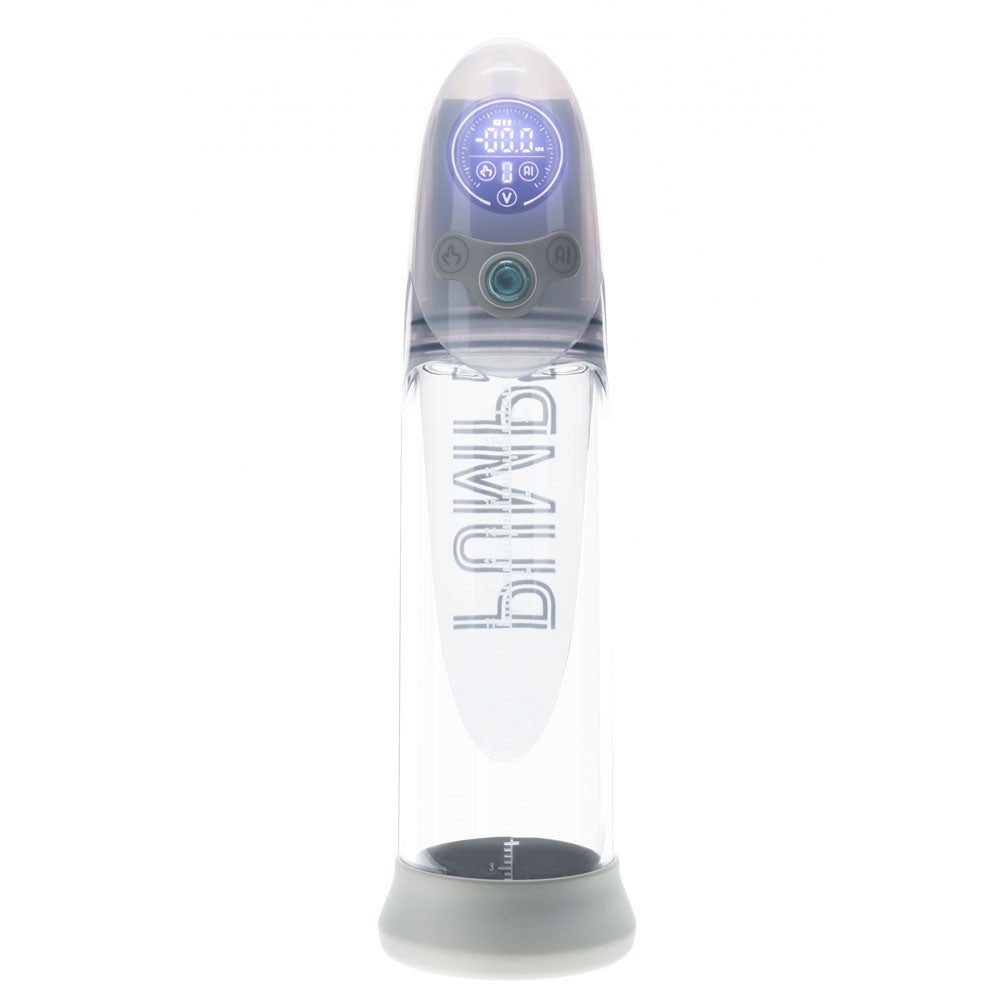 PUMPED Aqua-Pro Automatic &  AI-Enabled Submersible Penis Pump - Grey