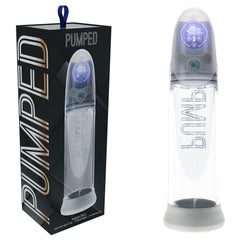 PUMPED Aqua-Pro Automatic &  AI-Enabled Submersible Penis Pump - Grey