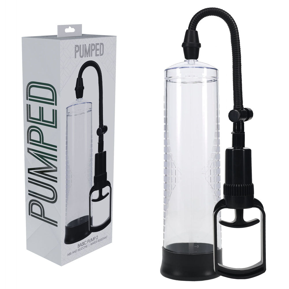 PUMPED Basic Pump 2 Transparent Penis Pump