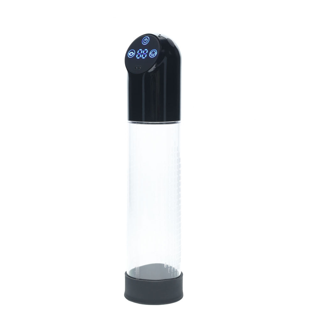 PUMPED Automatic Waterproof USB Rechargeable Penis Pump - Clear
