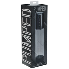 PUMPED Hyper-pump Automatic USB Rechargeable Penis Pump - Gunmetal Grey