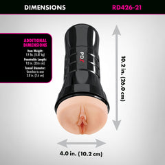 PDX Wet Pussies Super Juicy Snatch XXL -  Vagina Stroker