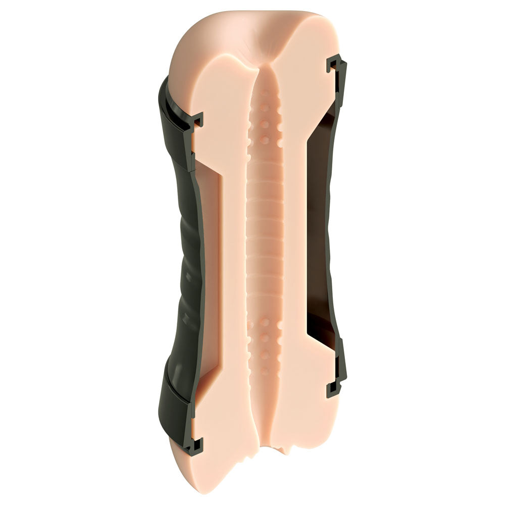 PDX Wet Pussies Light Skin Dual Ended Stroker