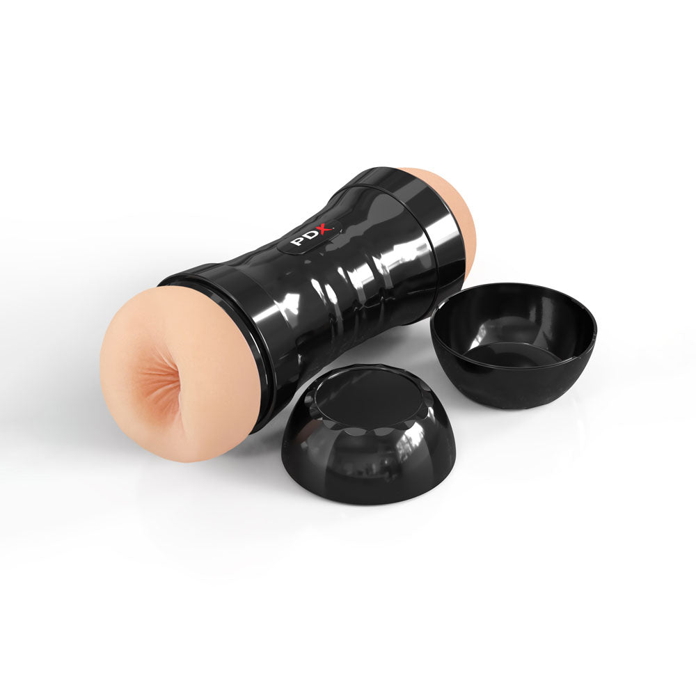 PDX Wet Pussies Light Skin Dual Ended Stroker